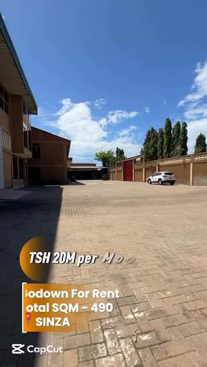 Warehouse/Godown for Rent in Sinza, Dar Es Salaam