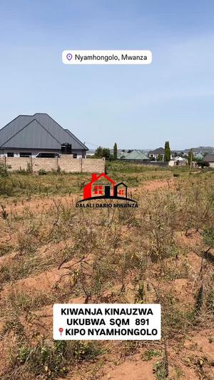Kiwanja kinauzwa Mwanza sqm 891