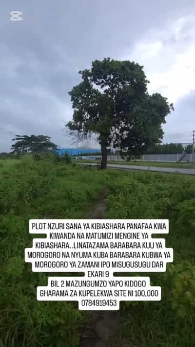 Kiwanja (Commercial Plot) kinauzwa Misugusugu, Kibaha, Pwani (9 acre)