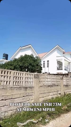 Plot for sale in Mbweni Mpiji, Dar Es Salaam sqm 450