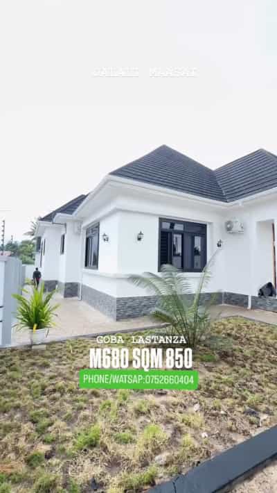 Nyumba ya vyumba vinne inauzwa Goba Lastanza, Dar Es Salaam (850 sqm)