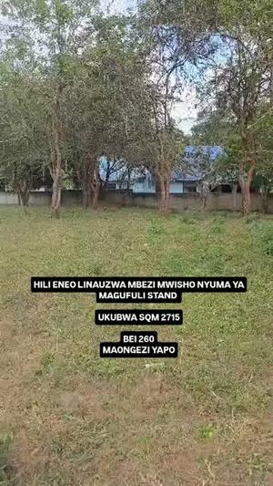 Residential Plot for Sale in Mbezi Mwisho, Dar Es Salaam (2715 sqm) Residential Plot for Sale in Mbezi Mwisho, Dar Es Salaam (2715 sqm)