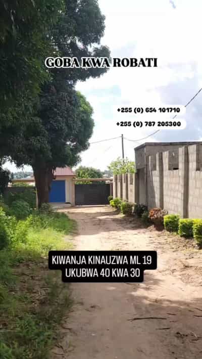 Plot for sale in Goba Kwa Robert Boda, Dar Es Salaam sqm 400