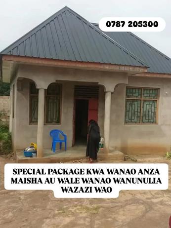 Nyumba ya vyumba viwili inauzwa Kibaha Mwendapole, Pwani