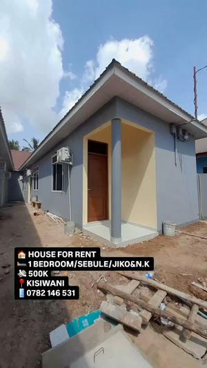 1 Bedroom House for Rent in Kigamboni Kisiwani, Dar Es Salaam