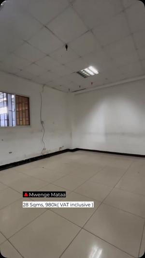 Ofisi inapangishwa Mwenge Mataa, Dar Es Salaam (28 sqm) Ofisi inapangishwa Mwenge Mataa, Dar Es Salaam (28 sqm)