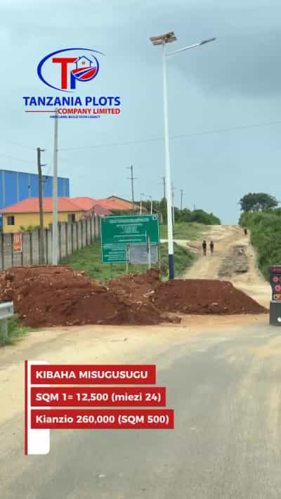 Viwanja vinauzwa Kibaha Misugusugu, Pwani (500 sqm) Viwanja vinauzwa Kibaha Misugusugu, Pwani (500 sqm)