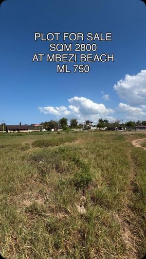 Kiwanja kinauzwa Mbezi Beach, Dar Es Salaam (2800 sqm)