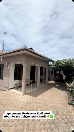 Apartment ya vyumba viwili inapangishwa Mbezi Beach Goig, Dar Es Salaam Apartment ya vyumba viwili inapangishwa Mbezi Beach Goig, Dar Es Salaam