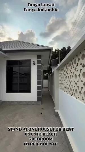 3 Bedrooms House for Rent in Ununio Beach, Dar Es Salaam 3 Bedrooms House for Rent in Ununio Beach, Dar Es Salaam