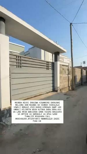 Nyumba ya vyumba viwili inauzwa Kigamboni Darajani, Dar Es Salaam (400 sqm)