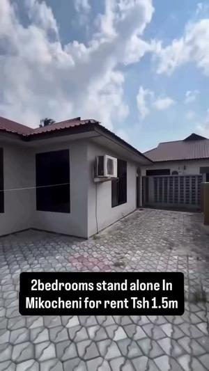 Nyumba ya vyumba viwili inapangishwa Mikocheni, Dar Es Salaam