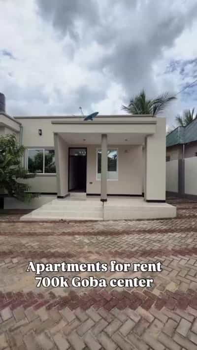 Nyumba ya vyumba viwili inapangishwa Goba Center, Dar Es Salaam