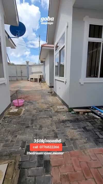 Nyumba ya vyumba viwili inapangishwa Goba Majengo, Dar Es Salaam