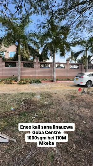 Residential Plot for Sale in Goba Centre, Dar Es Salaam (1000 sqm) Residential Plot for Sale in Goba Centre, Dar Es Salaam (1000 sqm)
