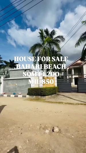 Kiwanja kinauzwa Bahari Beach, Dar Es Salaam (1200 sqm) Kiwanja kinauzwa Bahari Beach, Dar Es Salaam (1200 sqm)