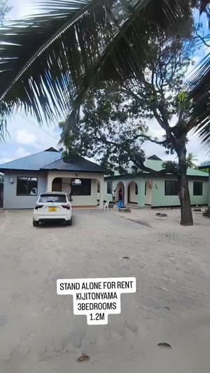Nyumba ya vyumba vitatu inapangishwa Kijitonyama, Dar Es Salaam