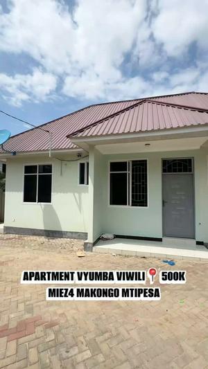 Apartment ya vyumba viwili inapangishwa Makongo, Dar Es Salaam