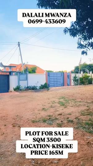 Residential Plot for Sale in Kiseke, Mwanza (3500 sqm)