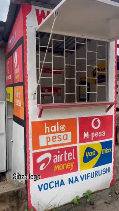 Duka linapangishwa Sinza, Dar Es Salaam