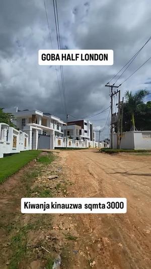 Plot for sale in Goba Half London, Dar Es Salaam sqm 3000 Plot for sale in Goba Half London, Dar Es Salaam sqm 3000