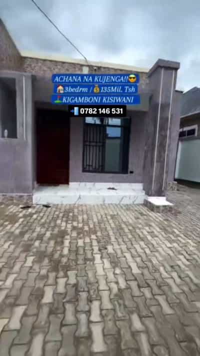 3 Bedrooms House for Sale in Kigamboni – Kisiwani, Dar Es Salaam (500 sqm)