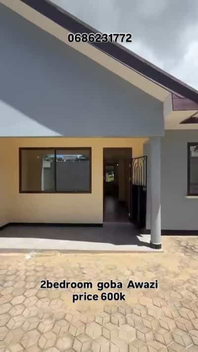 Apartment ya vyumba viwili inapangishwa Goba Kwa Awazi, Dar Es Salaam
