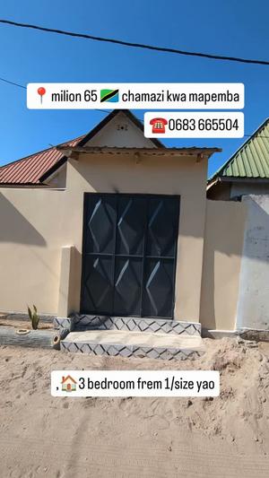 3 Bedrooms House for Sale in Mbagala Chamazi, Dar Es Salaam 3 Bedrooms House for Sale in Mbagala Chamazi, Dar Es Salaam