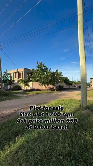 Plot for sale in Mbweni, Dar Es Salaam sqm 1700