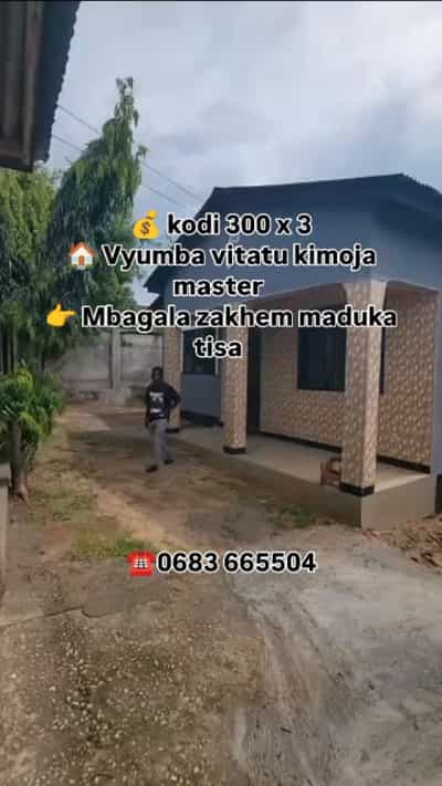 3 Bedrooms House for Rent in Mbagala zakhem maduka tisa, Dar Es Salaam