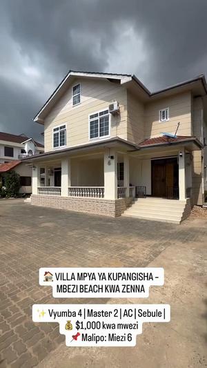 4 Bedrooms Apartment for Rent in Mbezi Beach Kwa Zenna, Dar Es Salaam