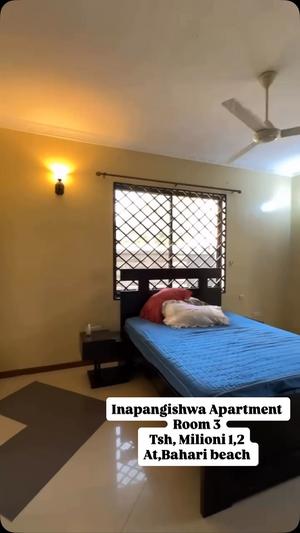 Apartment ya vyumba vitatu inapangishwa Bahari Beach, Dar Es Salaam