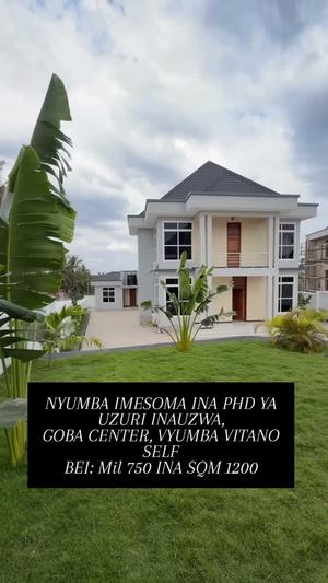 5 Bedrooms House for Sale in Goba Centre, Dar Es Salaam (1200 sqm) 5 Bedrooms House for Sale in Goba Centre, Dar Es Salaam (1200 sqm)