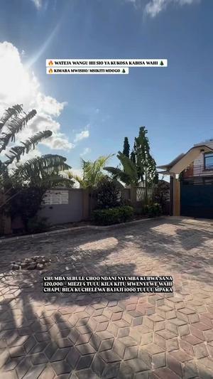 Nyumba ya chumba kimoja inapangishwa Kimara Mwisho/Msikitini Mdogo, Dar Es Salaam Nyumba ya chumba kimoja inapangishwa Kimara Mwisho/Msikitini Mdogo, Dar Es Salaam