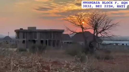 Kiwanja kinauzwa Mwangaza Block F, Dodoma (3832 sqm) Kiwanja kinauzwa Mwangaza Block F, Dodoma (3832 sqm)