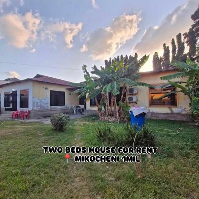 Apartment ya vyumba viwili inapangishwa Mikocheni, Dar Es Salaam