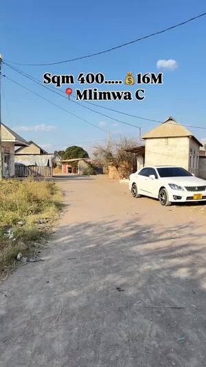 Residential Plot for Sale in Mlimwa C Ya Mwanzo, Dodoma (400 sqm)