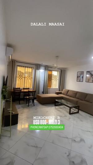 2 Bedrooms Furnished House for Rent in Mikocheni B, Dar Es Salaam