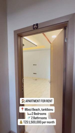 2 Bedrooms Apartment for Rent in Mbezi Beach, Kwa Zenna, Dar Es Salaam 2 Bedrooms Apartment for Rent in Mbezi Beach, Kwa Zenna, Dar Es Salaam