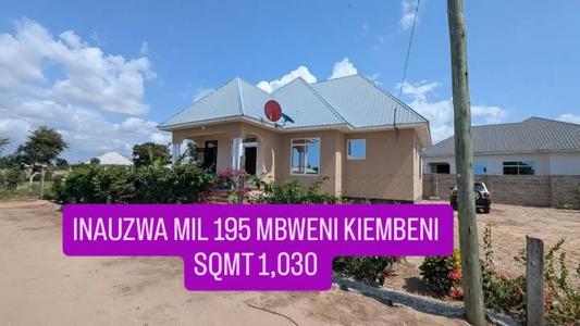House for Sale in Mbweni Kiembeni, Dar Es Salaam (1030 sqm) House for Sale in Mbweni Kiembeni, Dar Es Salaam (1030 sqm)
