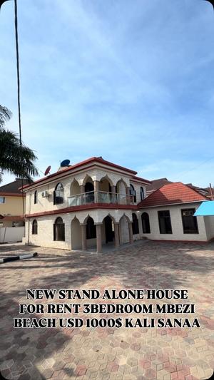 3 Bedrooms House for Rent in Mbezi Beach, Dar Es Salaam