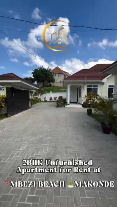 Apartment ya vyumba viwili inapangishwa Mbezi Beach Makonde, Dar Es Salaam