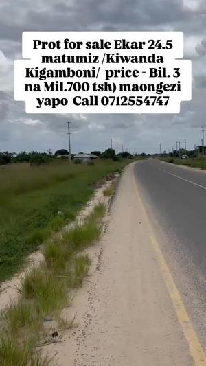 Industrial Plot for Sale in Kigamboni, Dar Es Salaam (24.5 acre)