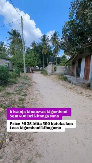 Plot for sale in Kigamboni, Dar Es Salaam sqm 400 Plot for sale in Kigamboni, Dar Es Salaam sqm 400