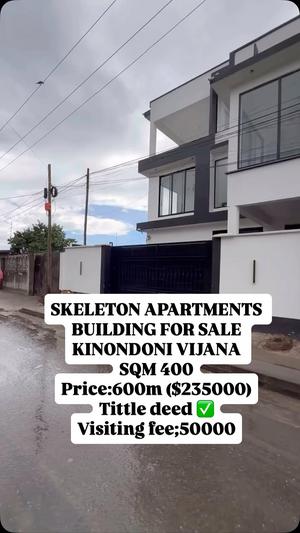House/Apartment for sale in Kinondoni Vijana, Dar Es Salaam
