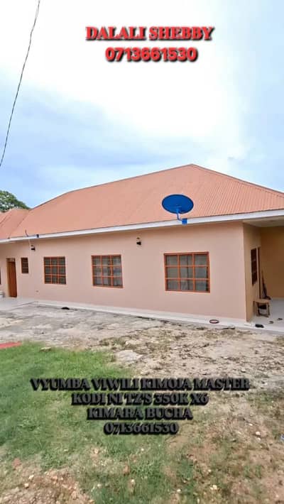 Nyumba/Apartment ya vyumba viwili inapangishwa Kimara, Dar Es Salaam