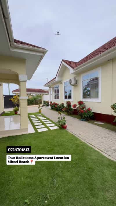 Apartment ya vyumba viwili inapangishwa Mbezi Beach – Makonde, Dar Es Salaam