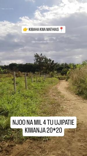 Residential Plots for Sale in Kibaha Kwa Mathias, Pwani (400 sqm) Residential Plots for Sale in Kibaha Kwa Mathias, Pwani (400 sqm)
