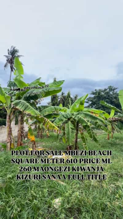 Kiwanja kinauzwa Mbezi Beach Upande Wachini, Dar Es Salaam (610 sqm)