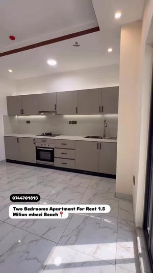 Apartment ya vyumba vitatu inapangishwa Mbezi Beach, Dar Es Salaam
